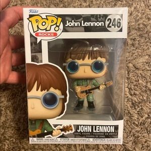 Funko Pop Rocks #246 John Lennon Fatigues Blue Sunglasses